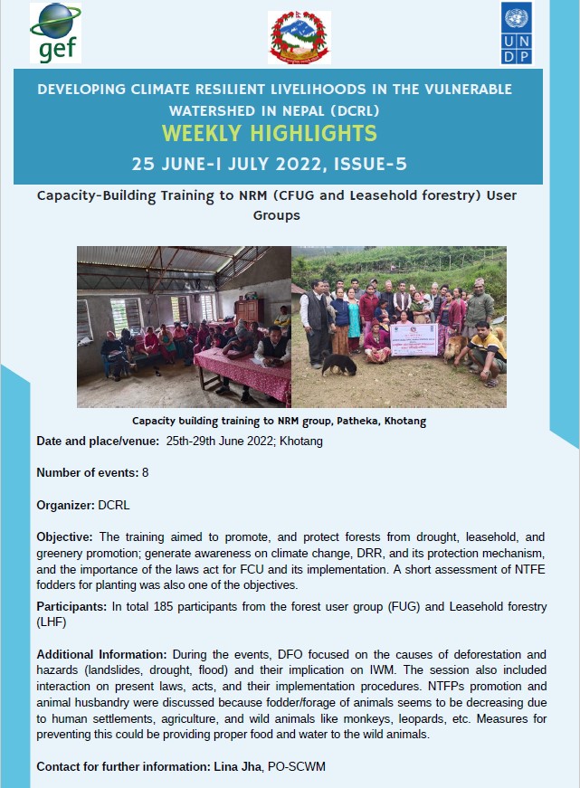 DCRL Weekly highlights 25-June-1 July 2022_Issue 5